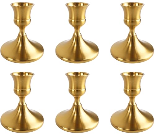 Filltown Kerzenst Nder Gold Metall Taper Kerzenhalter 6