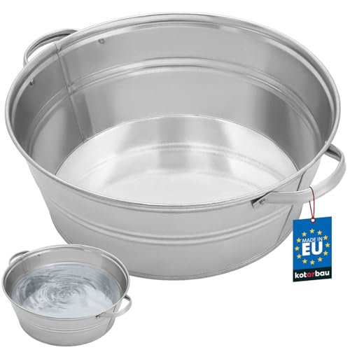 Kotarbau Zinkwanne F R Garten Gro 13 Liter