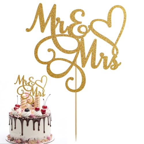 Cake Topper Hochzeit Mr Mrs Torten Topper Hochzeitstorte