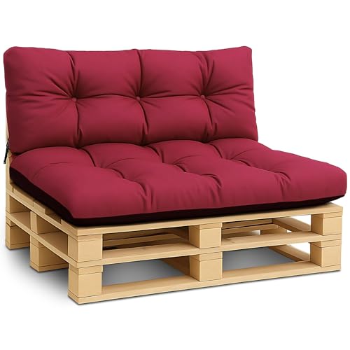 Amazinggirl Palettenkissen Outdoor Kissen Set R Ckenkissen 120x40