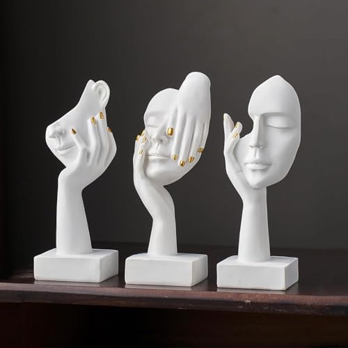 Marimor Statuen Und Skulpturen 3er Set Dekofiguren Skulpturen