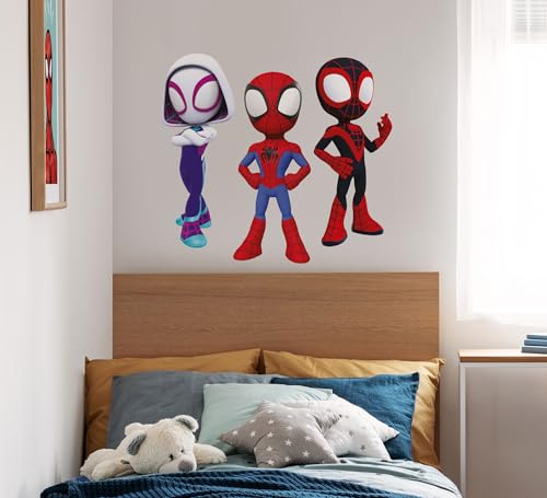 Komar Wandtattoo Spidey And His Amazing Friends Trio