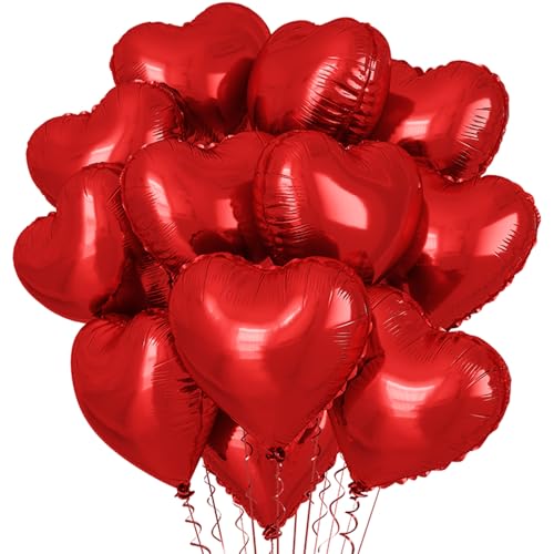 Rote Herzf Rmige Luftballons 12 St Ck Rote