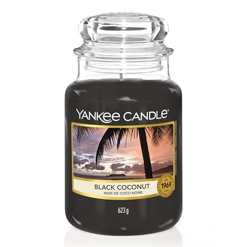Yankee Candle Duftkerze Im Glas Gro Black Coconut