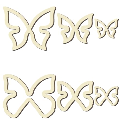 Craspire 6 Gr E Schmetterling Makramee Schneideformen Holzringe