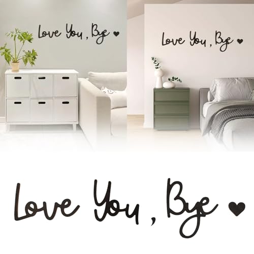 Teuyoe Wanddekoration Aus Holz Dekoratives Schild Love You