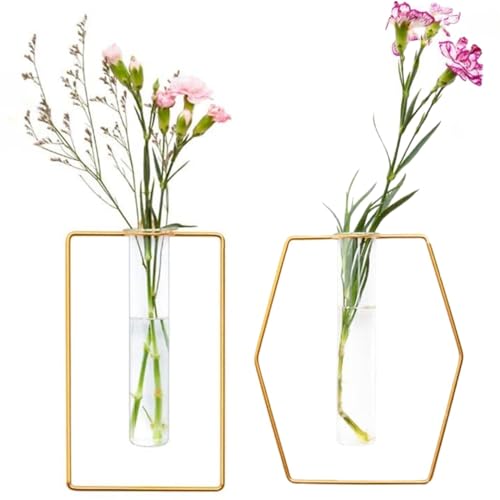 Yaocoral Nordische Wandvase Zum Aufh Ngen Geometrische Goldene