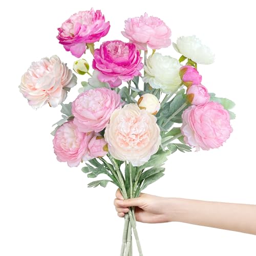 Rollway 5 B Ndel Kunstblumen Wie Echt Pfingstrosen