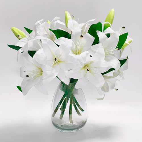 Mushui 21 K Pfe K Nstliches Lilien Set