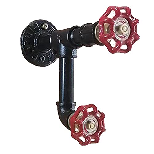 Industrielle Rohr Kleiderhaken Retro Stil Vintage Wandmontage F