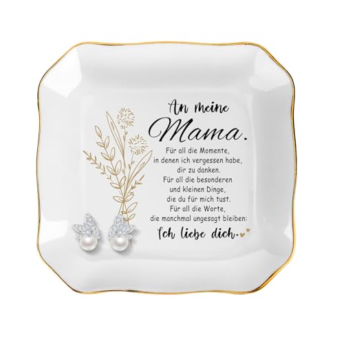 Hsdsh Mama Keramik Schmuckschale Geburtstagsgeschenk F R Mama