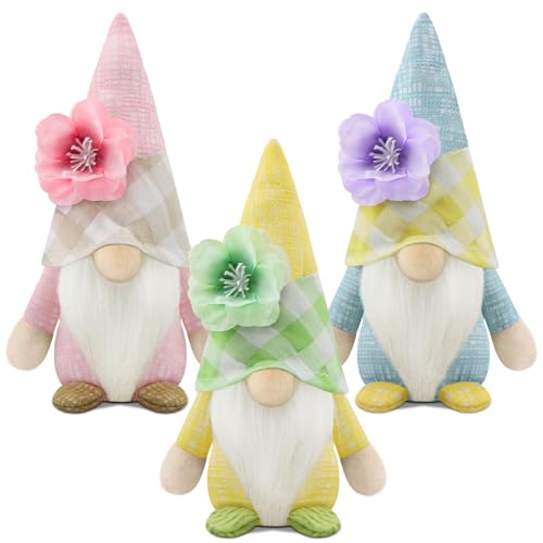Gehydy Deko Fr Hling Wichtel Figuren 3er Set