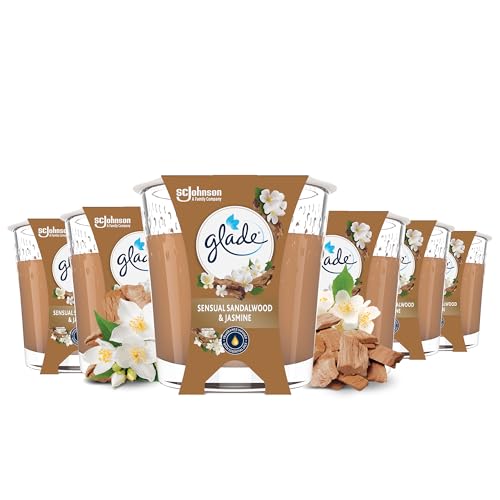 Glade Duft Kerze Im Glas Sensual Sandalwood And