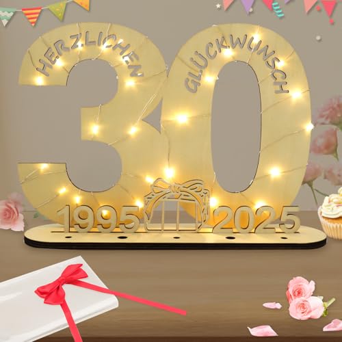 Seutgjie Deko 30 Geburtstag Frau Mann Geldgeschenke Geburtstag