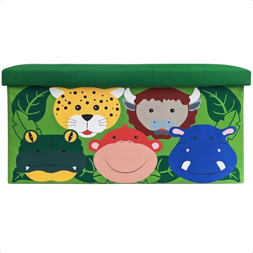 Wiesen Design Spielzeugtruhe Dschungel 54l 1 St Ck