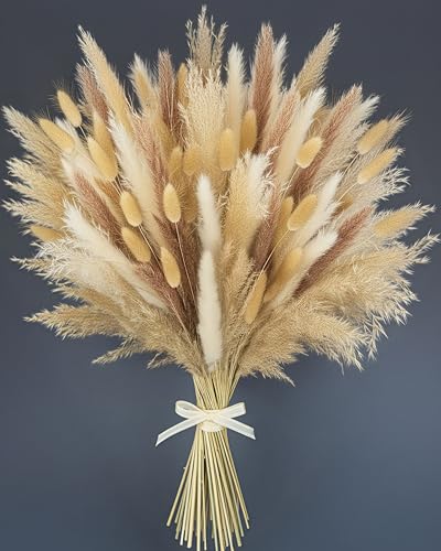 Nina Maria S Deko Gold Trockenblumenstrau 45 Cm