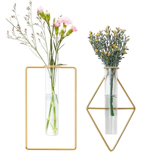 Yaocoral Nordische Wandvase Zum Aufh Ngen Geometrische Goldene