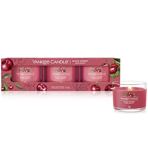 Yankee Candle Duftkerzen Geschenkset Votivkerzen Mit Black Cherry