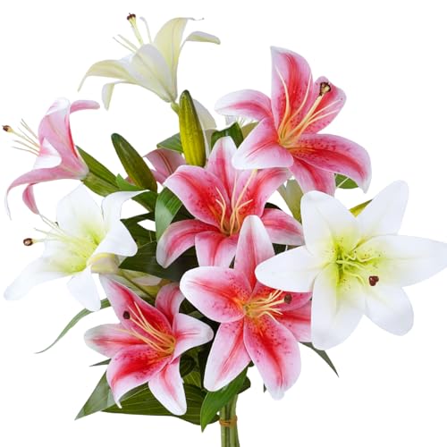 Varyfloral 6 St Ck Kunstblume Blumenstrau K Nstlich