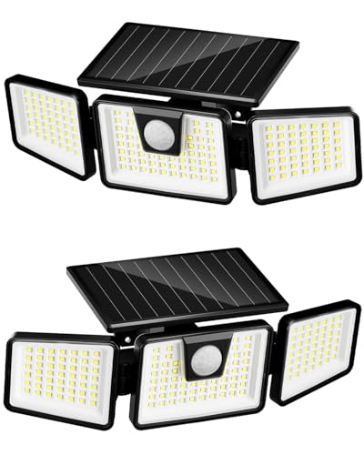 Flowood 156led Solarlampen F R Au En 360