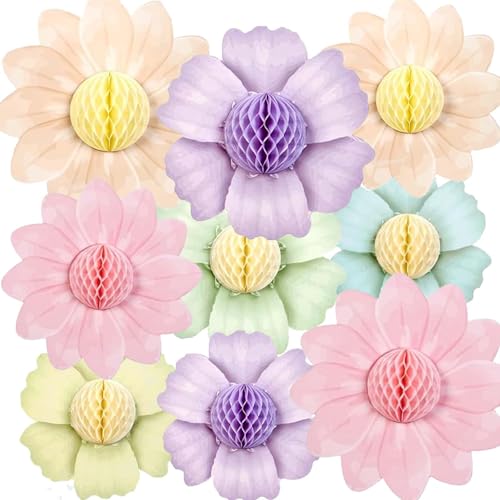 9 St Ck Geburtstagsdeko M Dchen Wabenb Lle