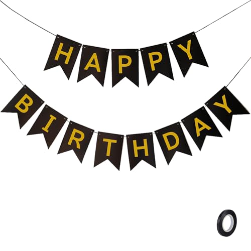 Belsvor Happy Birthday Girlande Happy Birthday Banner 5