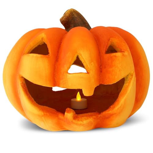 Xxl K Rbis Laterne Als Halloween Deko Led