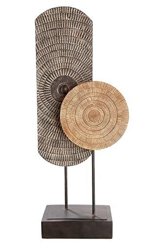 Gilde Poly Skulptur Carve Auf Sockel Dekorative Figuren