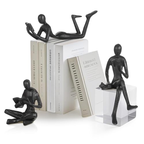 Sziqiqi Regal Deko Figuren F R Buchliebhaber B