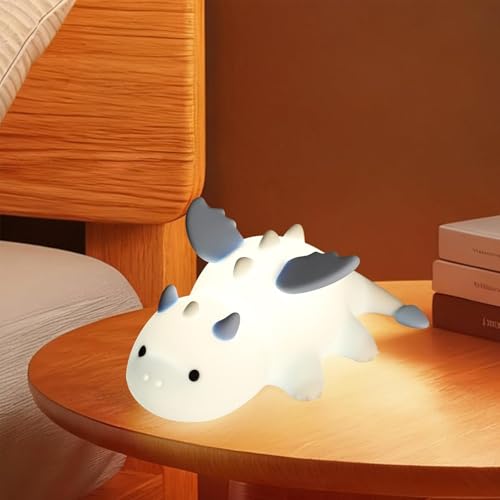 Drachen Nachtlicht Stilllicht Dimmbar Silikon Mit 7 Farben