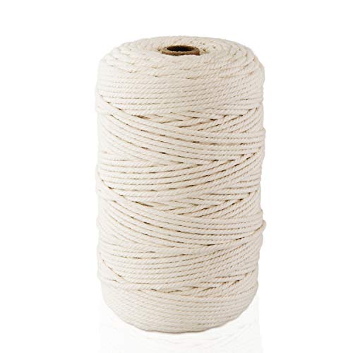 Ipow Baumwollgarn Makramee Garn Baumwollschnur 100 Baumwolle F
