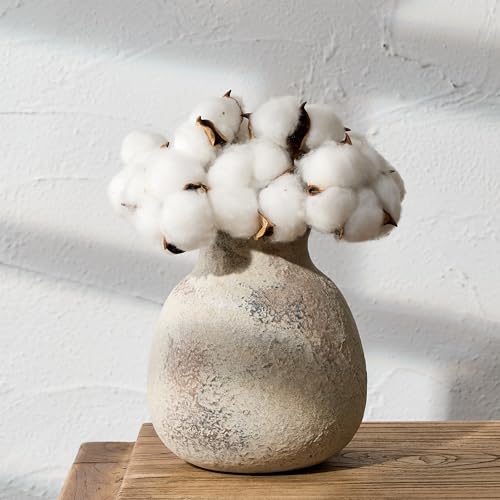 Porcer Rustikale Keramik Blumenvase 15 5 Cm Niedlicher