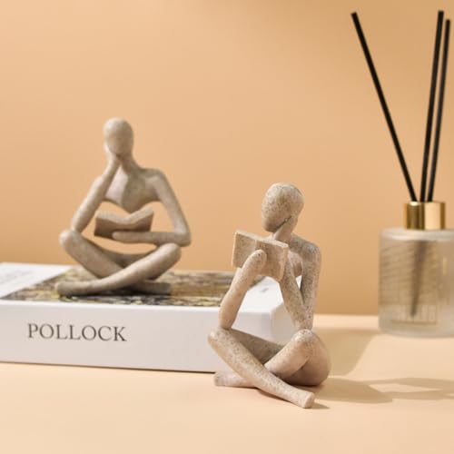 Sietioji 2 St Cke Wohnkultur Sandstein Lesen Denker