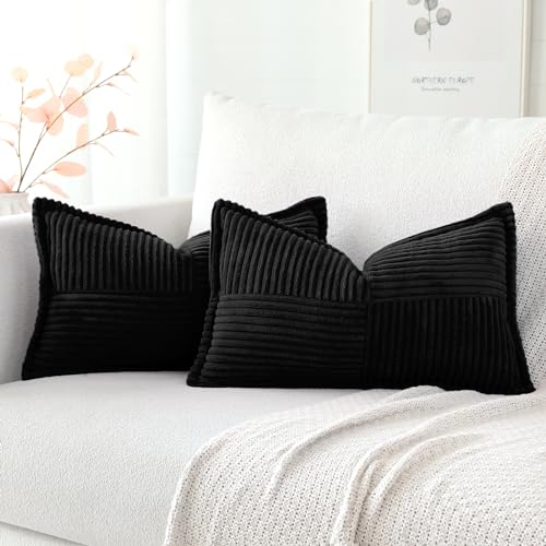 Artscope 2er Set Kordsamt Kissenbez Ge Samtkissen Weich