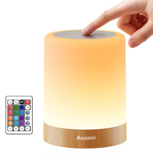 Auxmir Nachtlicht Kinder 3000mah Led Nachttischlampe Touch Dimmbar