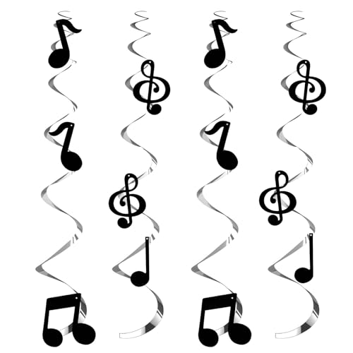 24 St Ck Musik Spiral Deko Wirbel Deko