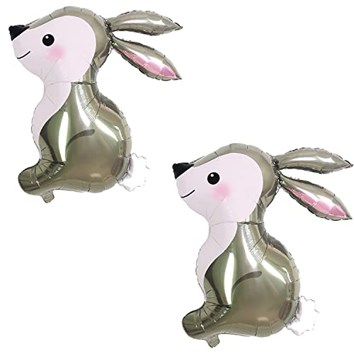 Finypa Hasen Luftballons Osterhasen Form Mylar Folie Partyzubeh