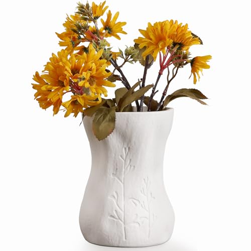 Autumnlife Keramikvase 16 Cm Kleine Wei E Boho