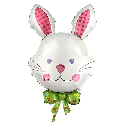 Folienballon Hase Osterhase Kopf In Wei Ma E