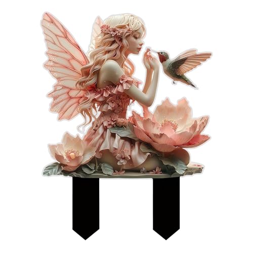 Gxdamxz Elfen Figuren Garten Fee Gartenfiguren Mit Fl