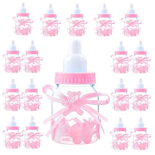 Madchen S Igkeiten Box 18 Flasche Rosa Babyparty