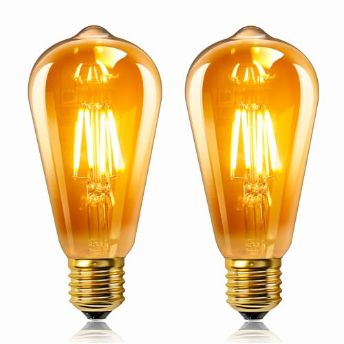 2 St Ck E27 Led 4w Edison Vintage