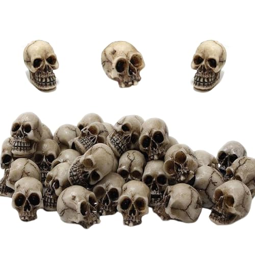 Cezkfh 20 St Ck Totenkopf Deko Totenkopf Set
