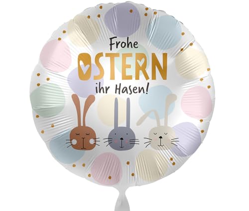 Folienballon Frohe Ostern Ihr Hasen Fr Hlicher Ballon