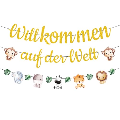 Willkommen Zuhause Baby Babyparty Deko 3 Pcs Babyparty