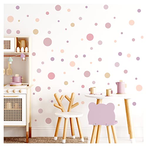 Little Deco 120 St Ck Wandsticker Punkte F