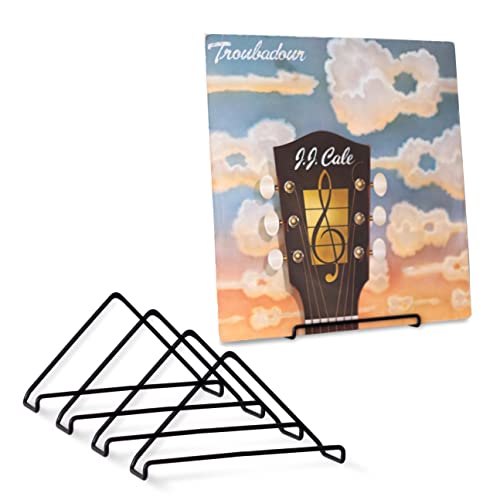 Vinyl Wandhalter 4 St Ck Schwarz Matt Aus