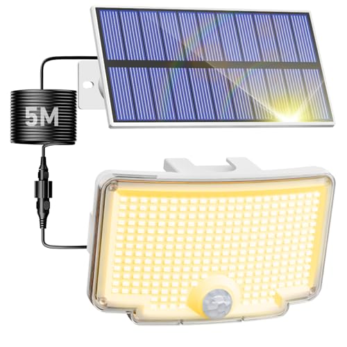 Nipify Warmwei Solarlampen F R Au En Mit