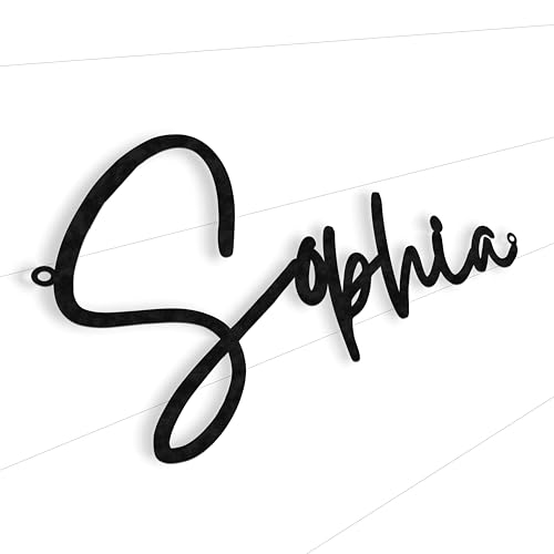 Personalisiert Schilder Aus Metall Individueller Schriftzug Wandschild F
