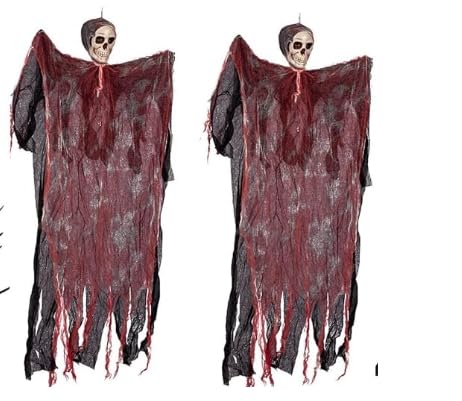 Loacuony 2 St Ck Gruselige Sensenmann Deko Zum